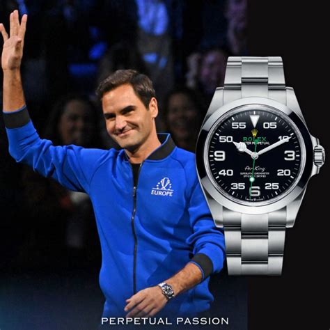 roger federer rolex uhr|Roger Federer Rolex perpetual.